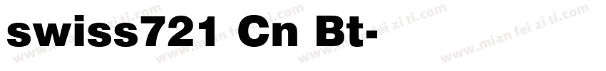 swiss721 Cn Bt字体转换